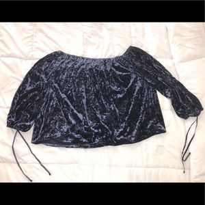 Off the shoulder shirt